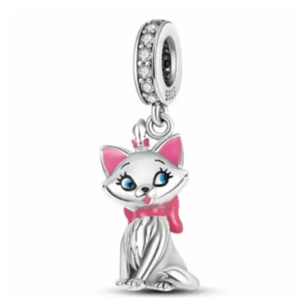 S925 Disney Aristocats Charm Pandora Style